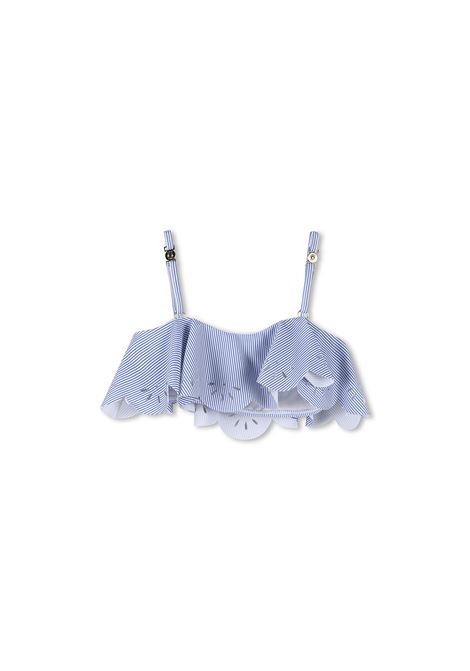 Bikini a Righe Bianche e Blu CHLOÉ KIDS | C20505N48